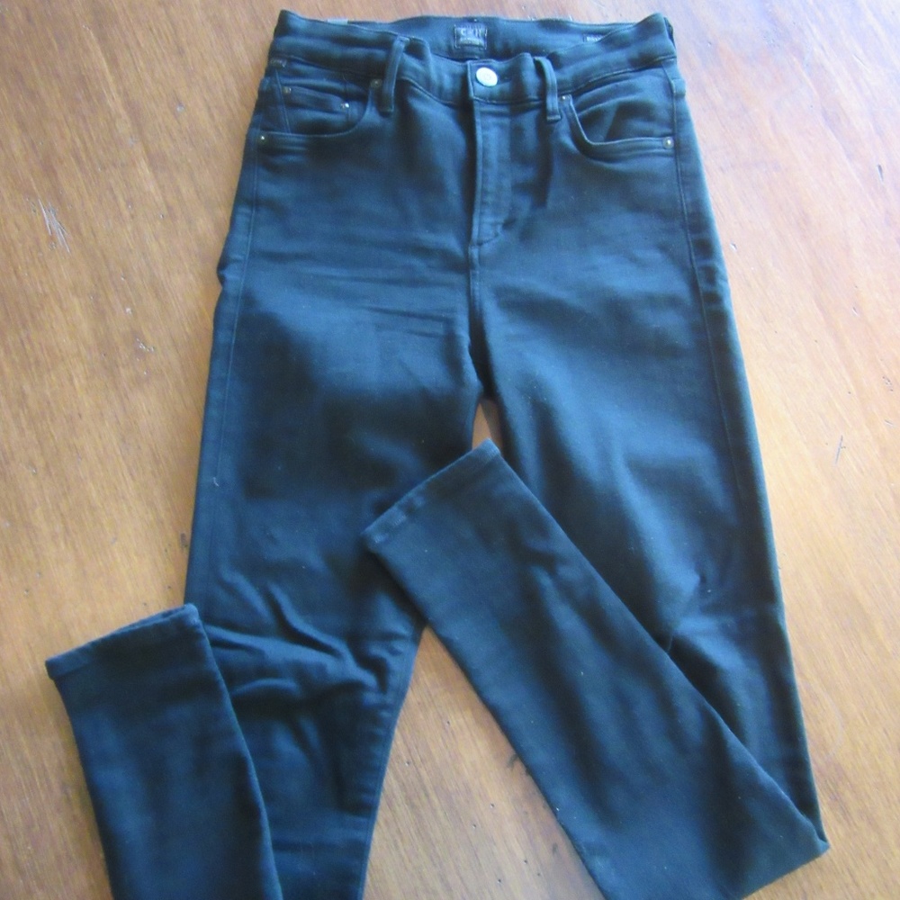 Citizens of Humanity Rocket Skinny Black Jeans 26